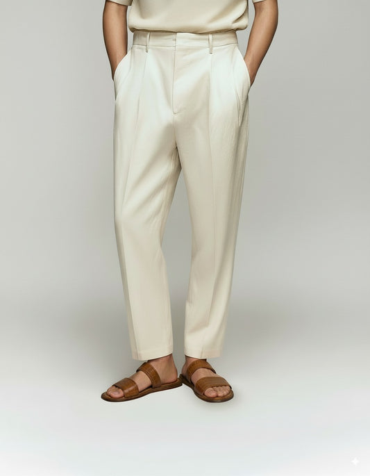 HH Croc Embossed Sandals in Tan