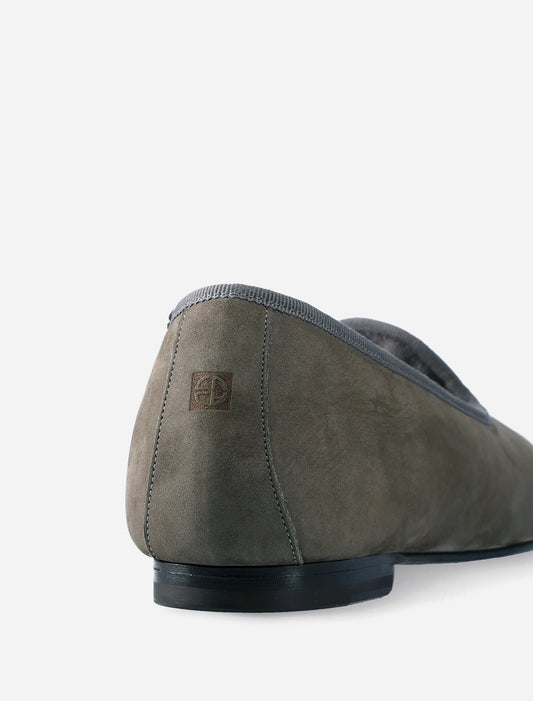 Tae Winter Loafers in Gray