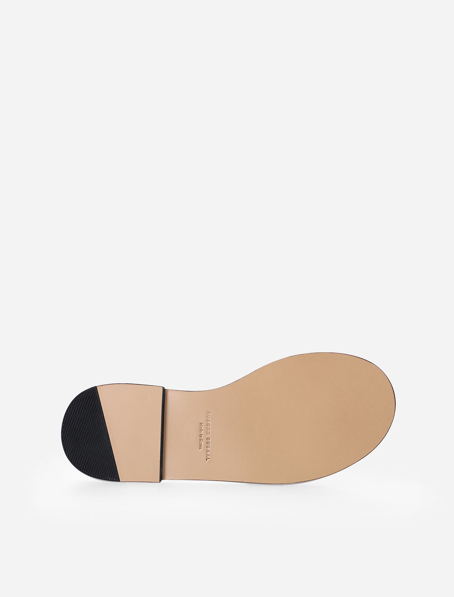 HH Croc Embossed Sandals in Black