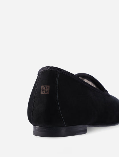 Tae Winter Loafers in Black