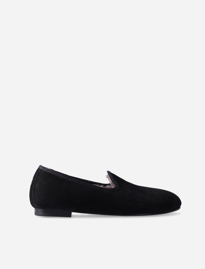 Tae Winter Loafers in Black