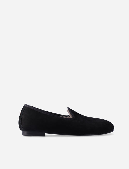 Tae Winter Loafers in Black