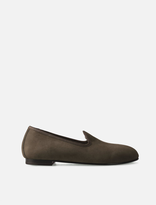 Tae Winter Loafers in Brown