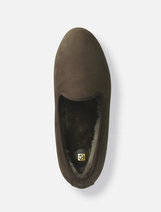 Tae Winter Loafers in Brown