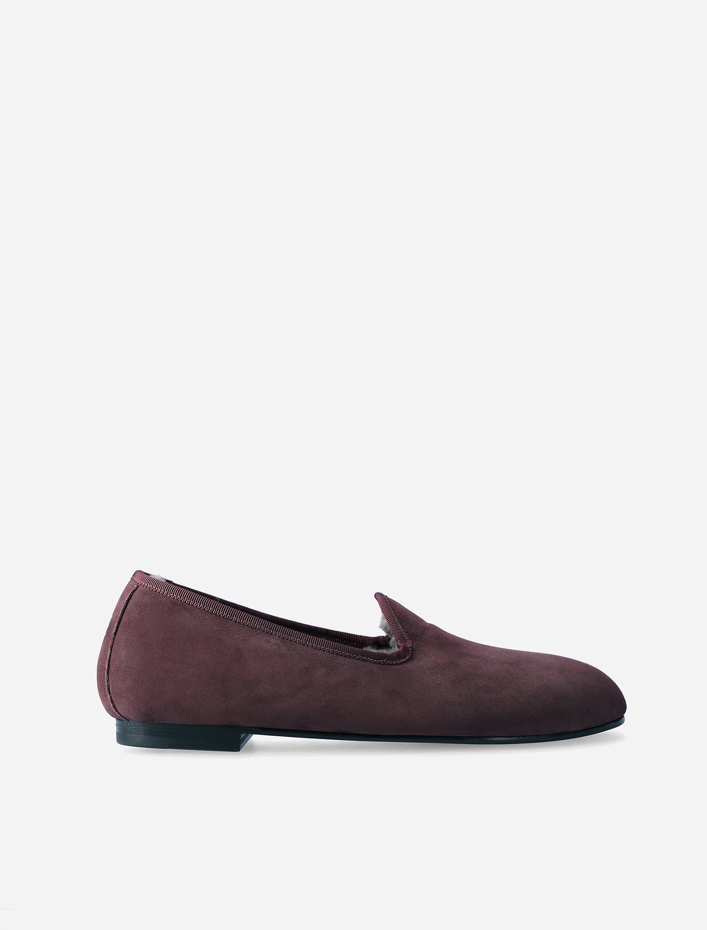 Tae Winter Loafers in Burgundy