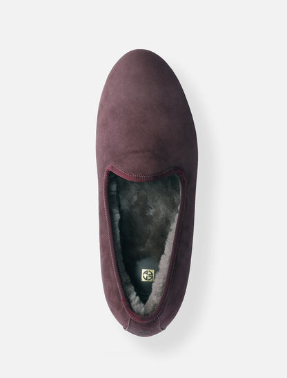 Tae Winter Loafers in Burgundy
