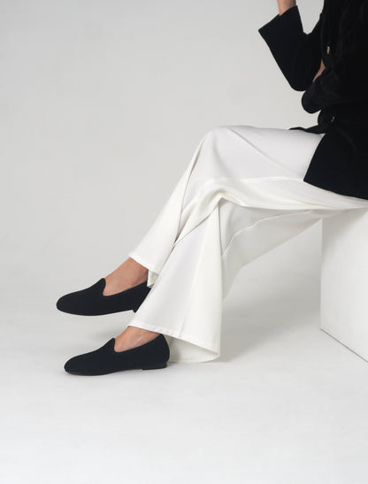 Tae Winter Loafers in Black