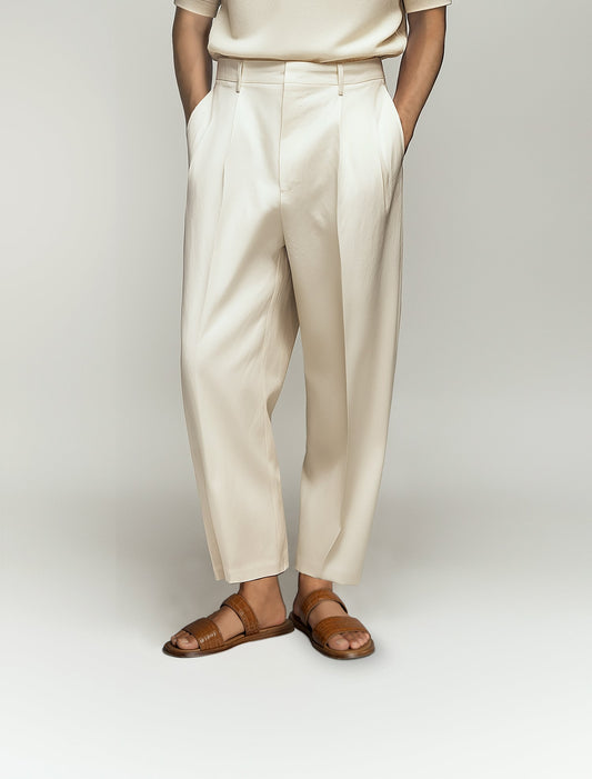 HH Croc Embossed Sandals in Tan