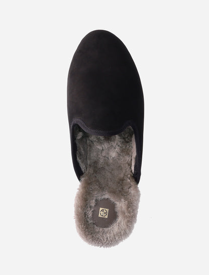Ryn Winter Slippers in Black