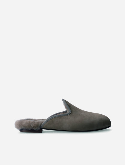 Ryn Winter Slippers in Gray
