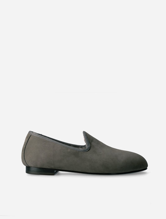 Tae Winter Loafers in Gray