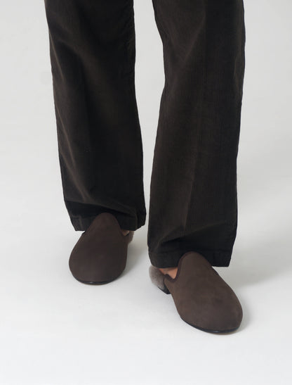 Ryn Winter Slippers in Brown