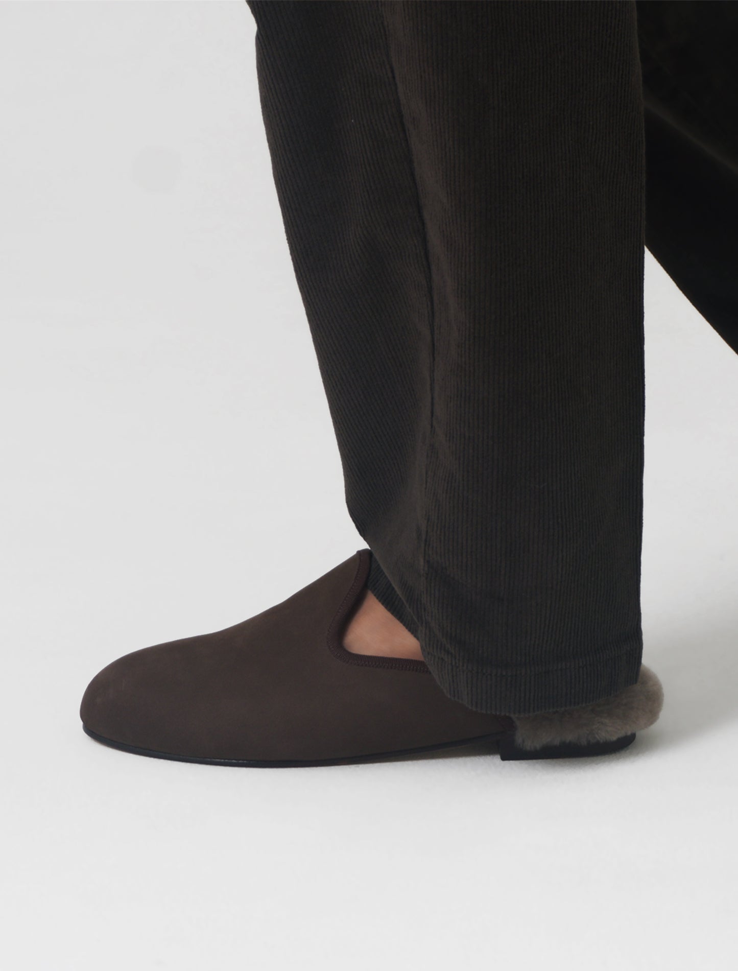 Ryn Winter Slippers in Brown