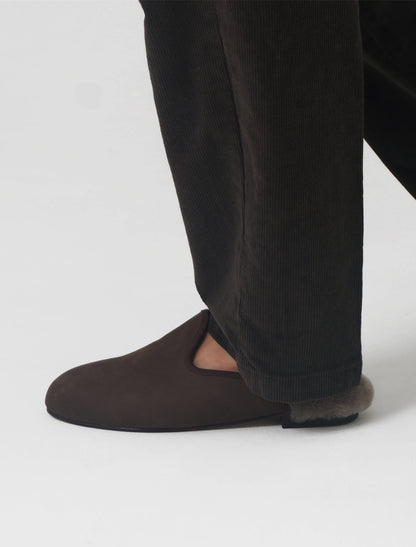 Ryn Winter Slippers in Brown