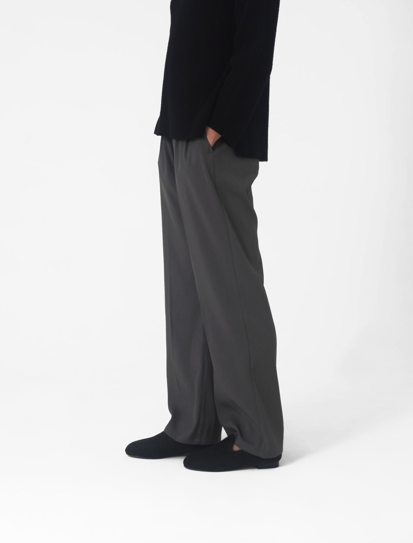 Tae Winter Loafers in Black